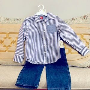 NWT Boys Jean Set